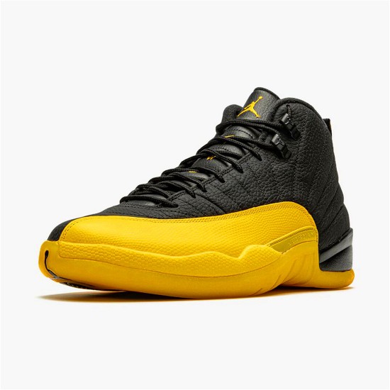 130690-070 Jordan 12 Retro Black University Gold Pánské Boty