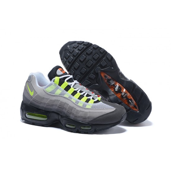 Nike Air Max 95 OG QS Dámské/Pánské Černásafety Oranžovávolt Boty 810374-078