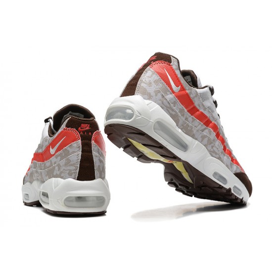 Nike Air Max 95 TT Pánské Social FC Šedá Červená Boty DQ9016-001