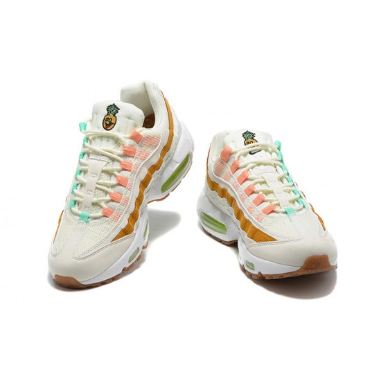 Nike Air Max 95 TT Pánské Bílá  Zelená Hnědá Boty CZ0154-100 