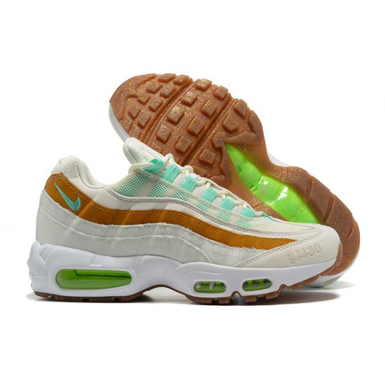 Nike Air Max 95 TT Pánské Bílá  Zelená Hnědá Boty CZ0154-100 