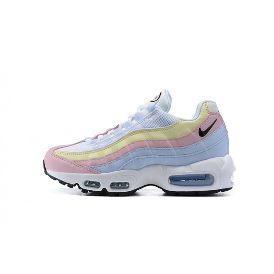 Nike Air Max 95 TT Dámské Modrá Žlutá Růžová Boty