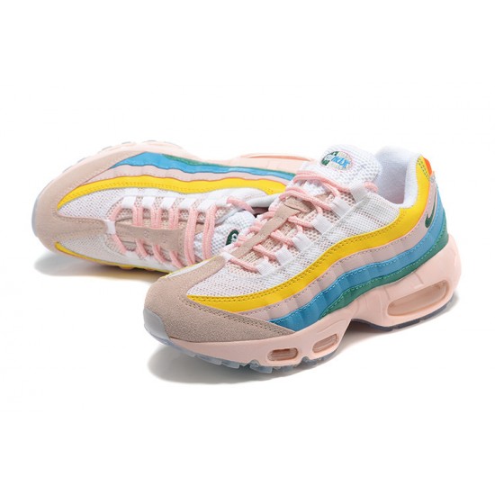 Nike Air Max 95 TT Dámské Žlutá Růžová Bílá Boty DQ9323-200