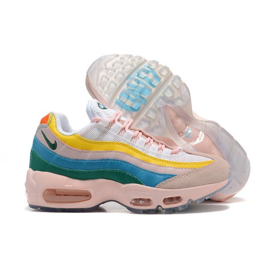 Nike Air Max 95 TT Dámské Žlutá Růžová Bílá Boty DQ9323-200